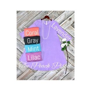 Zenana Republic long sleeve dress:lilac